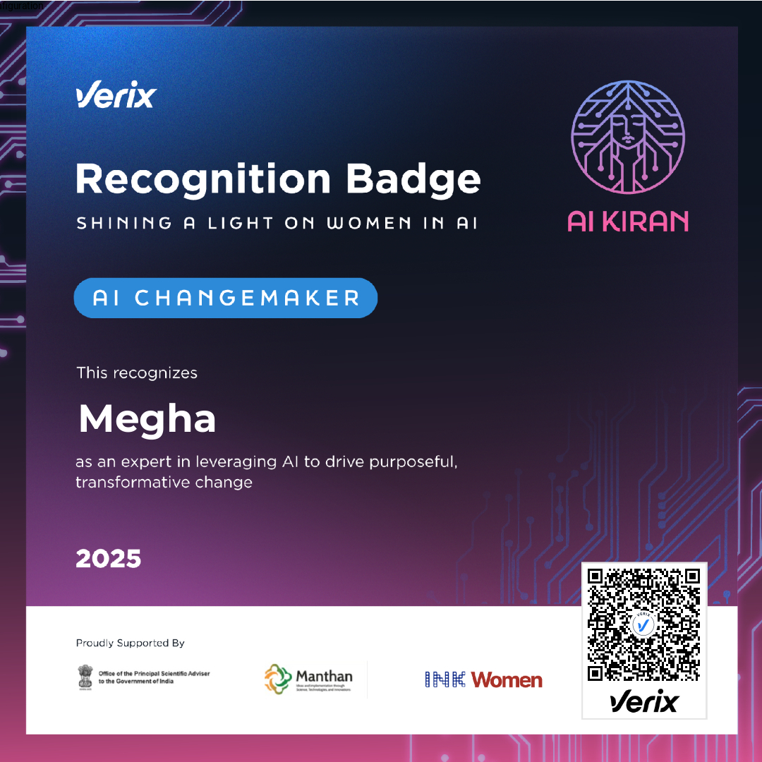 AI Changemaker: Megha Gupta