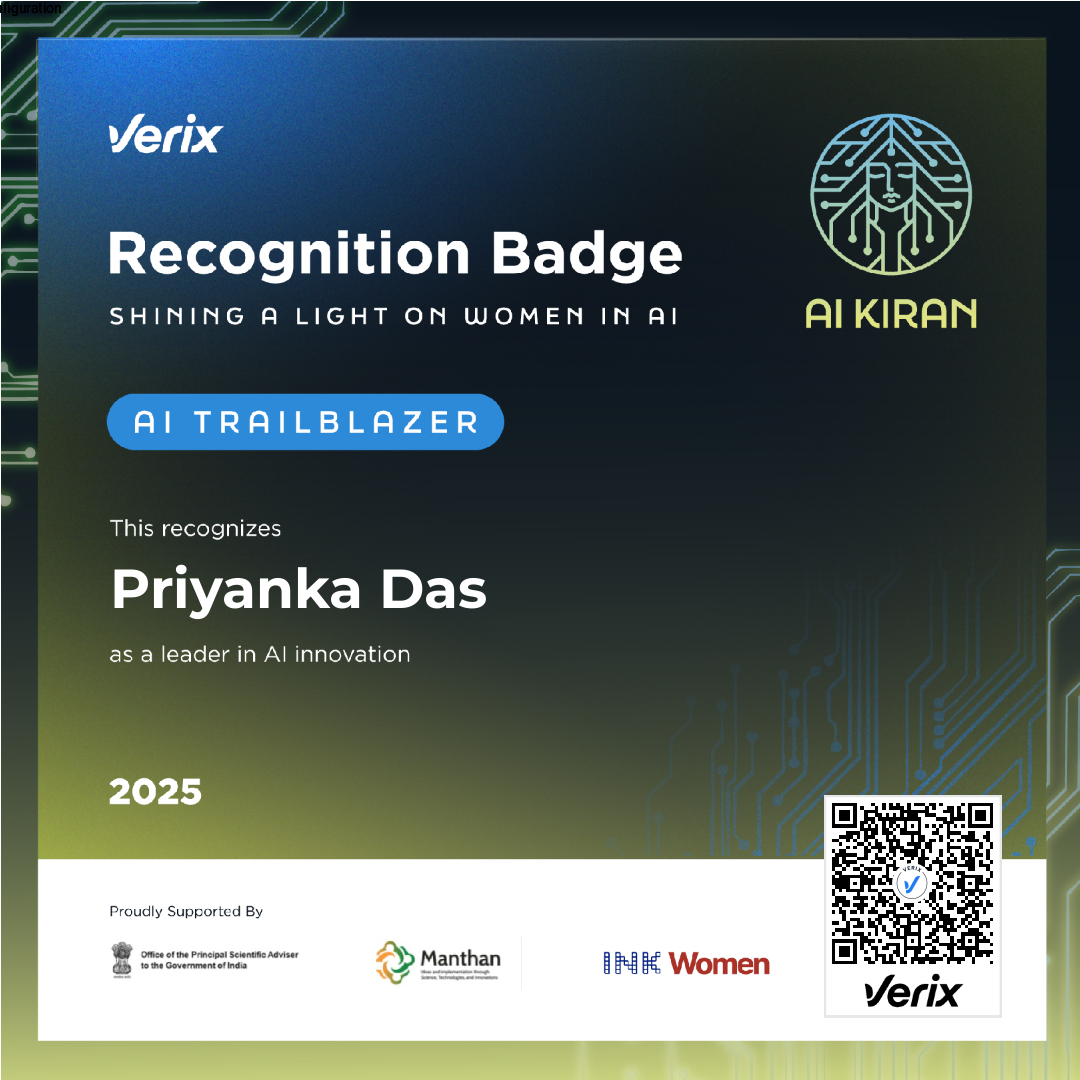 AI Trailblazer: Priyanka Das