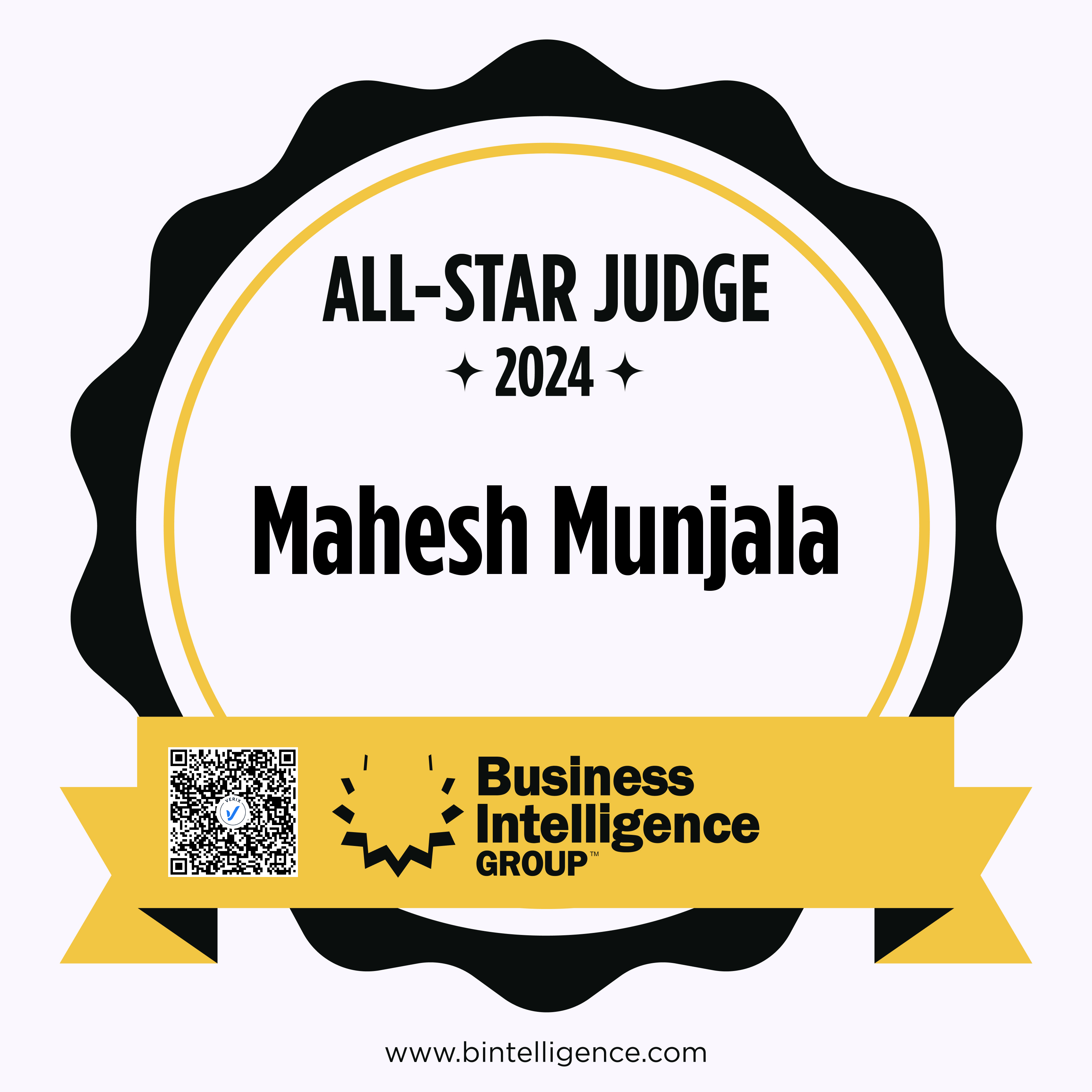 All-Star Judge: Mahesh Munjala