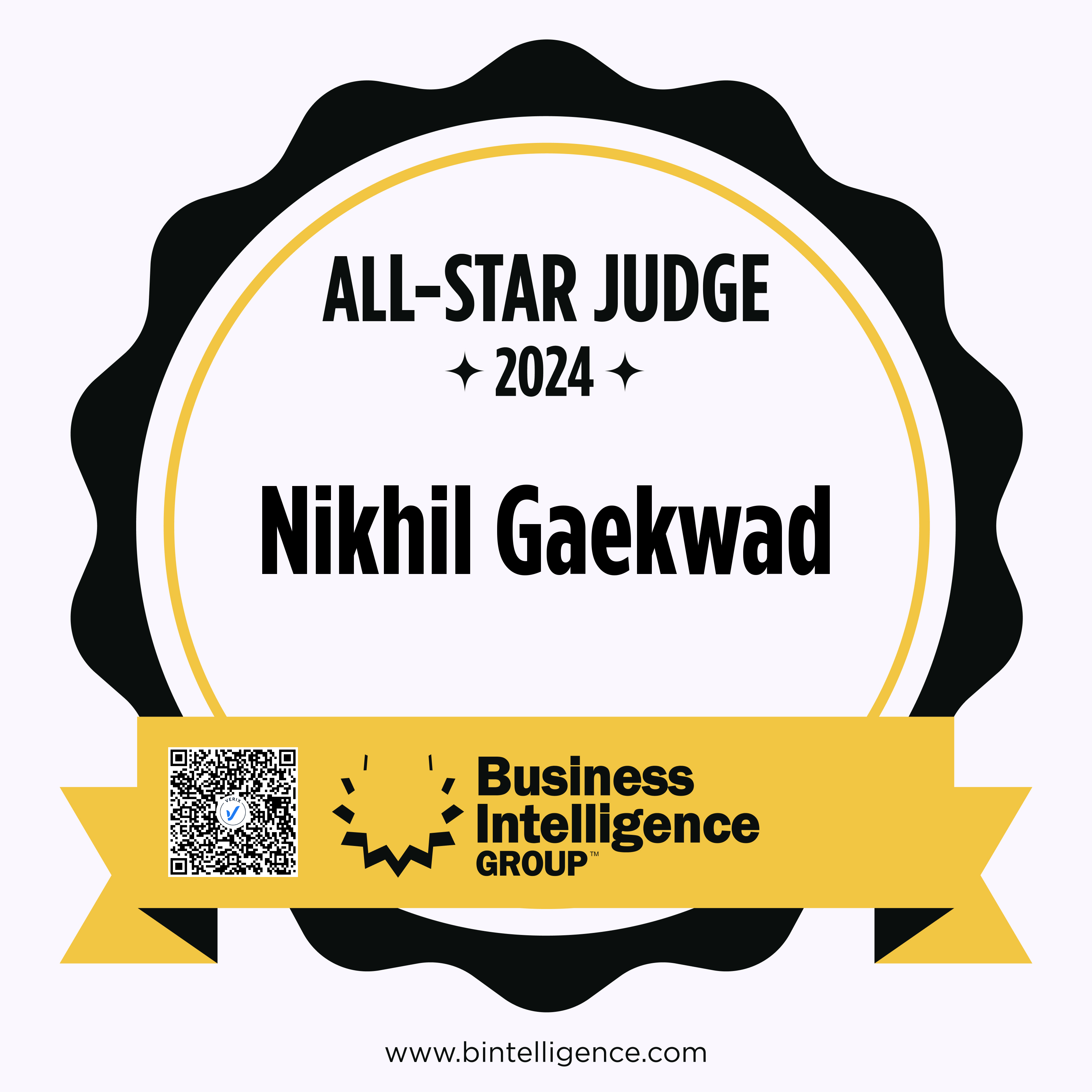 All-Star Judge: Nikhil Gaekwad