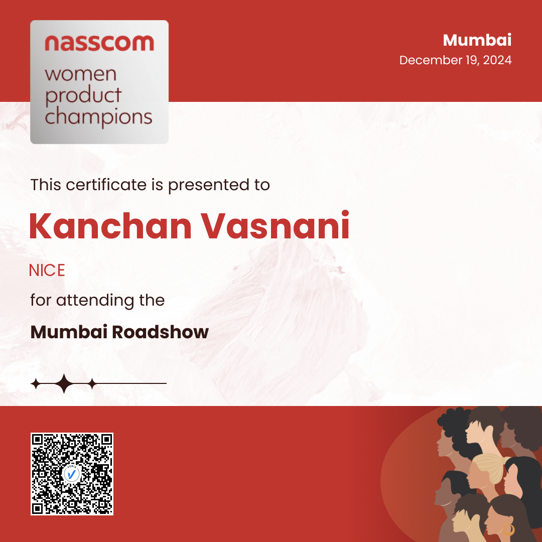 Nasscom Women Product Champions - Mumbai Roadshow (Attendee): Kanchan Vasnani