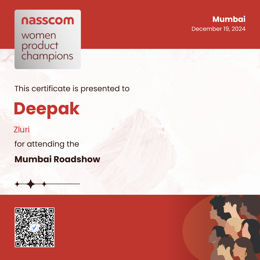 Nasscom Women Product Champions - Mumbai Roadshow (Attendee): Deepak