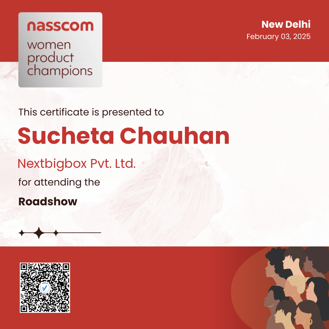 Nasscom Women Product Champions - Roadshow (Attendee): Sucheta Chauhan
