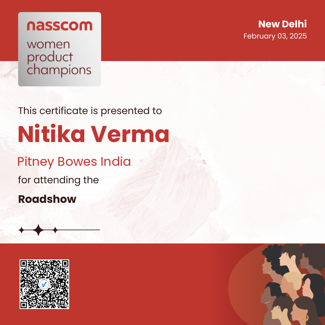 Nasscom Women Product Champions - Roadshow (Attendee): Nitika Verma