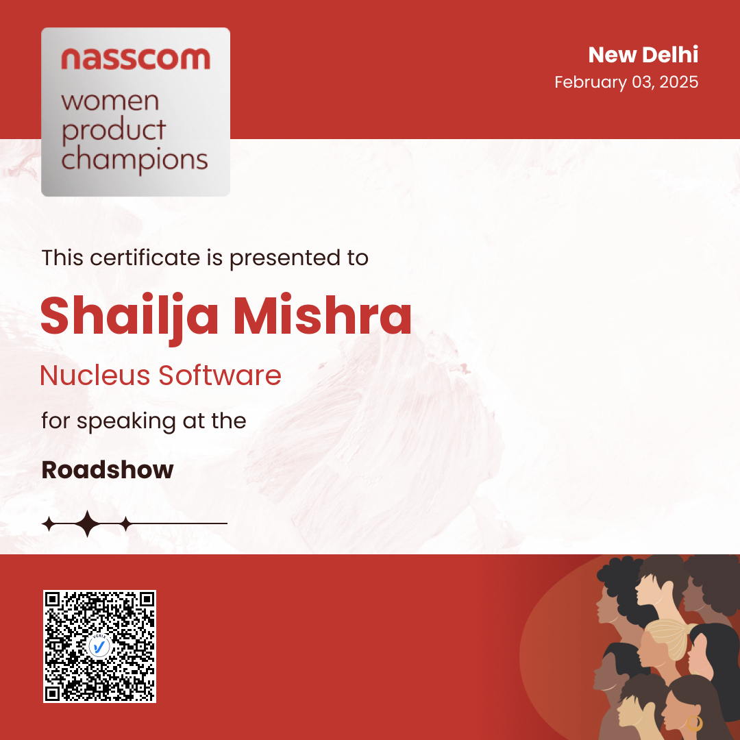Nasscom Women Product Champions - Roadshow (Speaker): Shailja Mishra