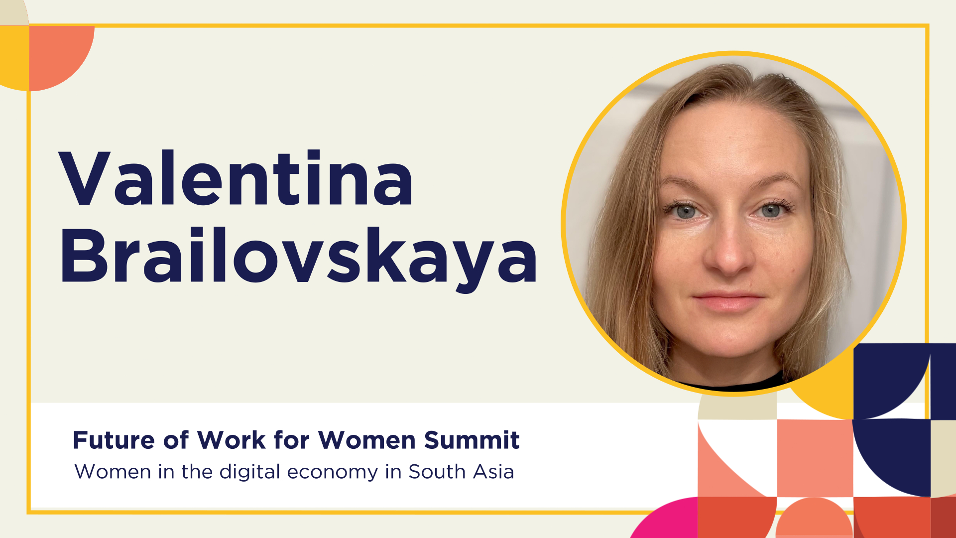 Valentina Brailovskaya, Economist, IDinsight