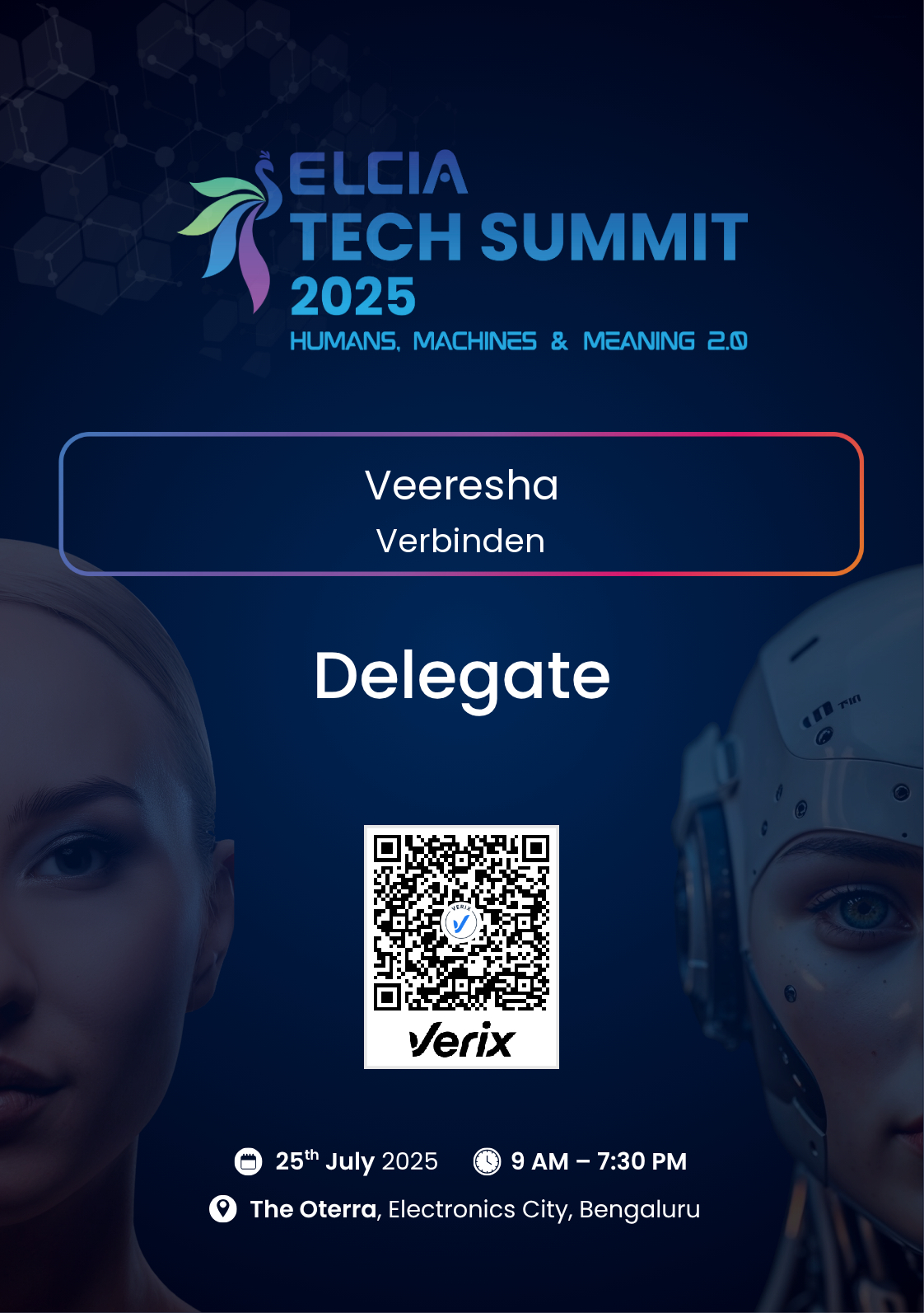 ELCIA Tech Summit Attendee Badge