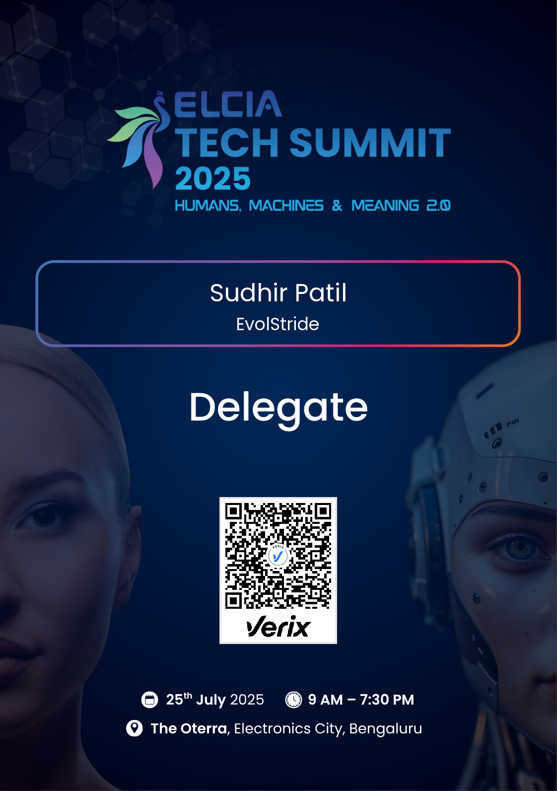 ELCIA Tech Summit Attendee Badge