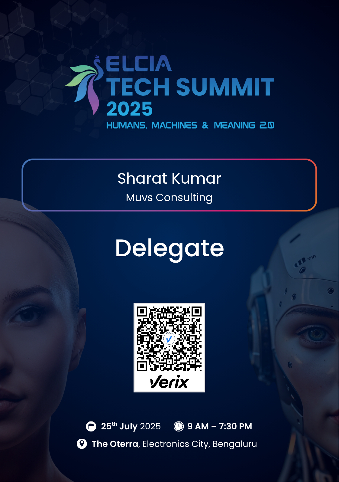 ELCIA Tech Summit Attendee Badge