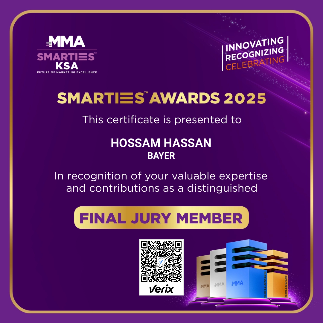 SMARTIES KSA Awards Final Jury Certificate